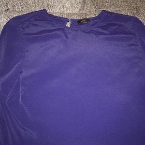 Dark purple blouse from a California boutique